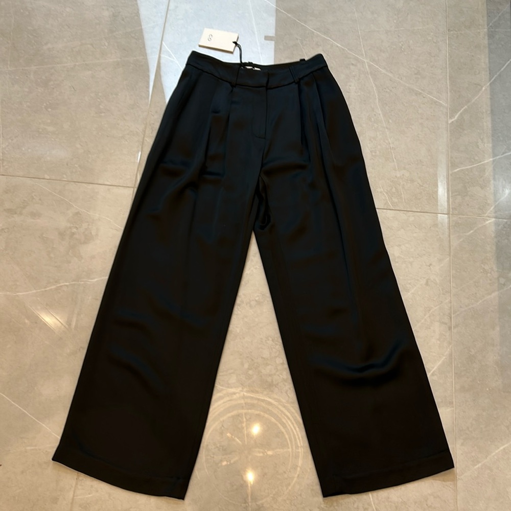 BNWT Satin Trouser Pant CO - size 2 - Picture 5 of 9